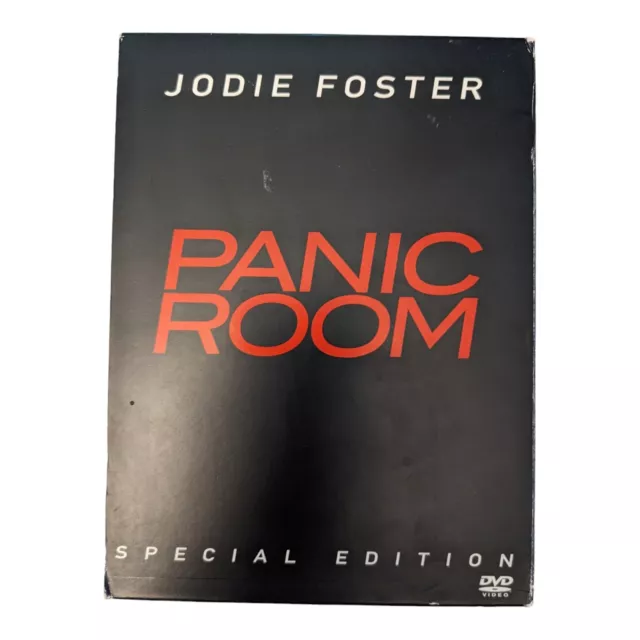 Panic Room (DVD, 2004, 3-Disc Set) Special Edition * Jodie Foster