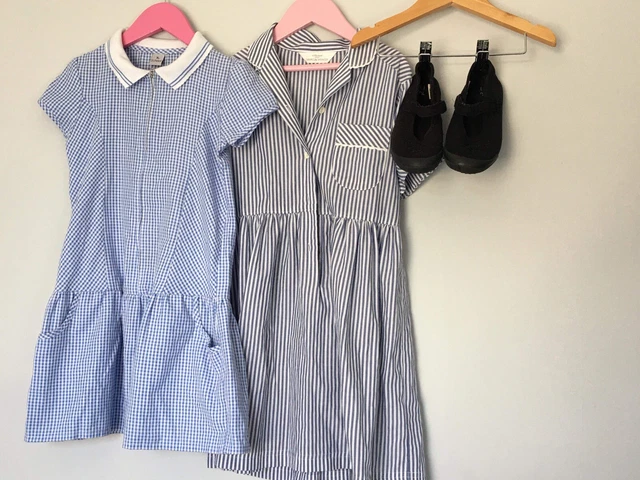 Pacchetto scuola per ragazze età 6 anni TU M&S plimsolls taglia 11