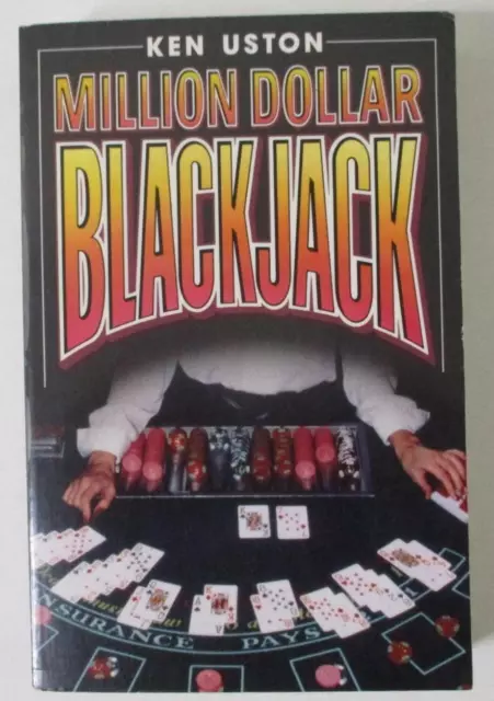 Million Dollar Blackjack by Ken Uston (1992 PB Book) Gambling Times; Illustrated