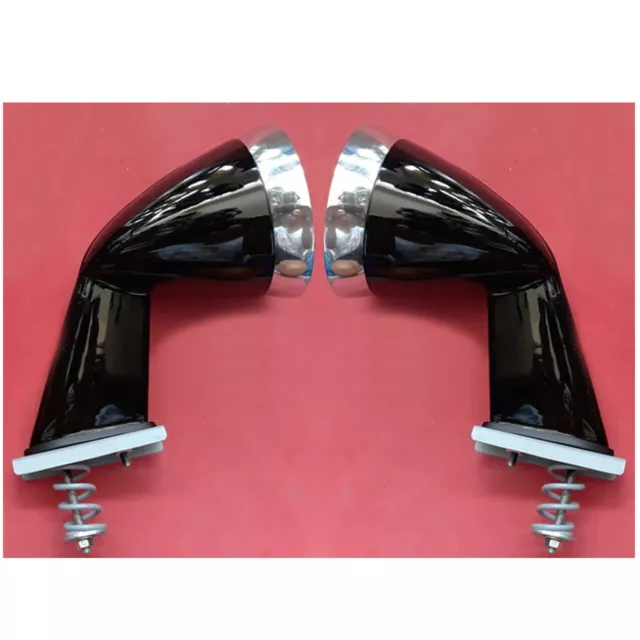 For Toyota Celica Ta22 Ta23 Ra24 Ra27 Ra29 Ta28 Ta20 Black Fender Mirror Pair