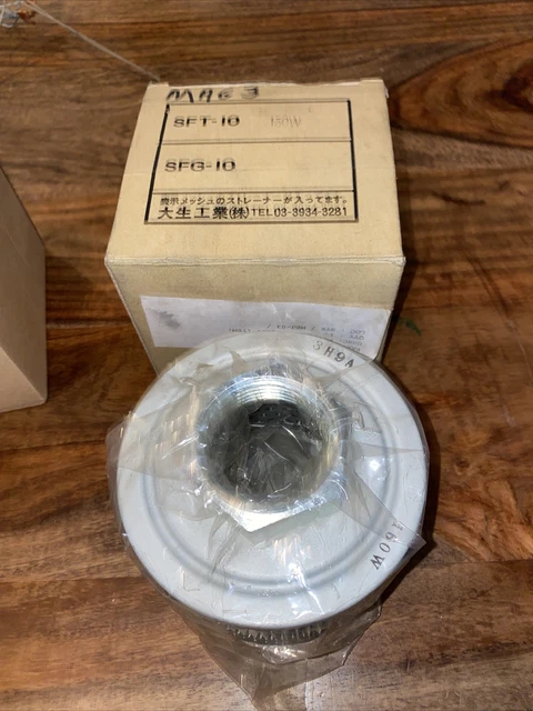 New Hydraulic Taisei Kogyo Filter Element Sft-10-150W 1-1/2" Npt, Eac