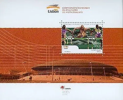 Portugal - 171 - 2001 Bogen Schwimm Weltmeisterschaft Von Laufen Spur Cover