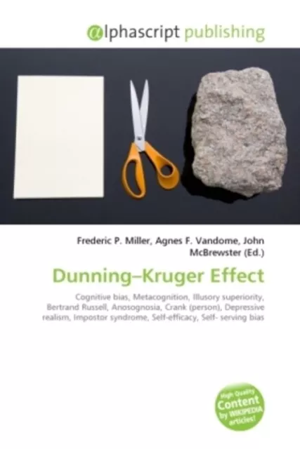 Dunning Kruger Effect Frederic P. Miller (u. a.) Taschenbuch 68 S. Englisch 2010