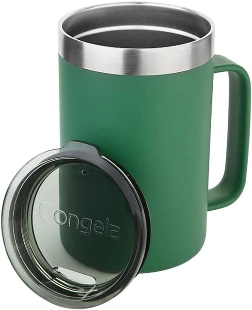 Gifts for Dad Fathers Day 22Oz Green Stainless Steel Insulated Coffee Mug with H