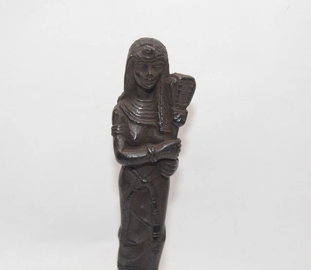 RARE ANCIENNE STATUE PHARAONIQUE ÉGYPTIENNE ANCIENNE ISIS
