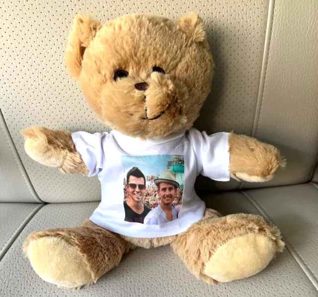 JOEY McINTYRE & JORDAN KNIGHT New Kids on the Block 8in VERY CUDDLY TEDDY BEAR