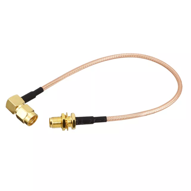 200mm Lungo Il Filo ad Angolo retto da Maschio SMA a Femmina SMA Jack di connett
