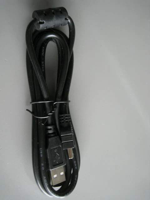 2X MINI USB Kabel Typ A zu Mini B ENTSTÖRT Datenkabel Ladekabel Adapter ...