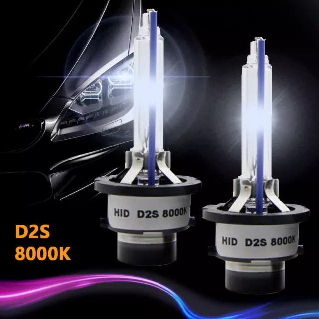 2x D2S Xenon Brenner Lampen Birnen 8000K E-Mark Für BMW Mercedes-Benz Audi VW