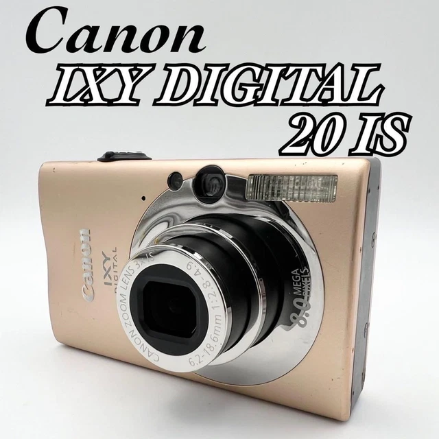 CANON IXY DIGITAL 510 IS Gold | 12MP Compact Camera Japan | NEAR