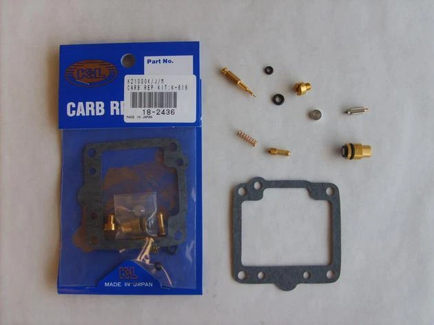 K&L Carburetor Rebuild Kit #18-2436 Kawasaki KZ-1000