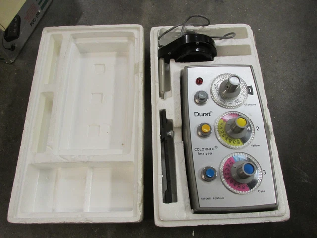 Analizador Durst Colorneg / analizador electrónico de color / fotografía vintage