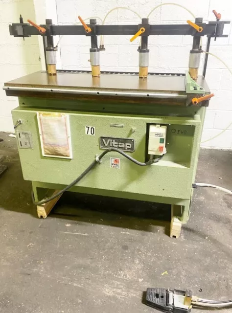 VITAP #27 HORIZONTAL / VERTICAL WOOD BORING MACHINE - 27 Spindles