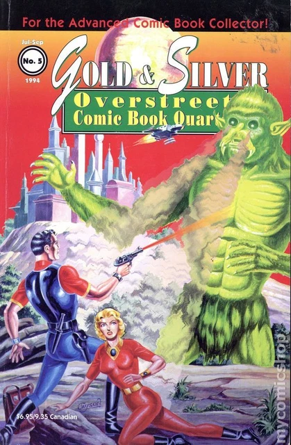 Overstreet's Gold and Silver Quarterly Magazine #5 FN 1994 Stock Image
