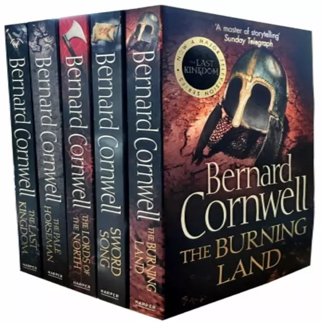 Last Kingdom Series 1 By Bernard Cornwell 5 Books Collection Paperback New