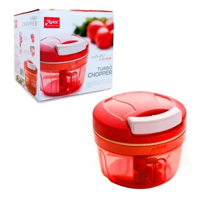 Manual Pull Rope Food Vegetable Chopper Hand Held Pulling Slicer Processor Cut