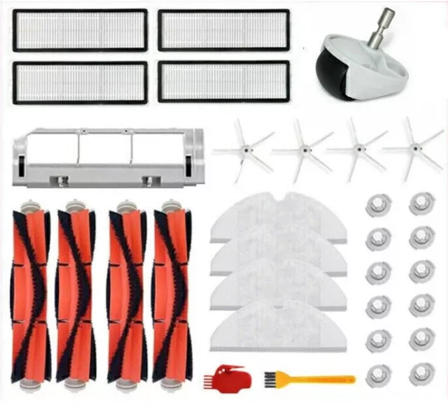 Für Roborock S6 S5 Max S60 S50 Ersatzteile Zubehör Set Hauptbürste HEPA Fil A2O1