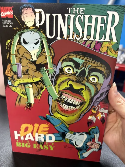 Punisher: Die Hard in the Big Easy, TPB (1992) NM+ Marvel Comics, Frank Castle