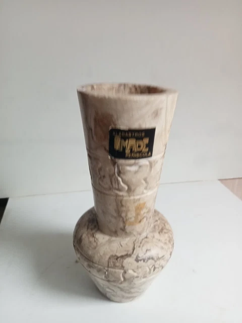 Ancien Vase En Marbre - Hauteur Environ 15 Cm, Occasion, Marbre Naturel, Décoration Vintage