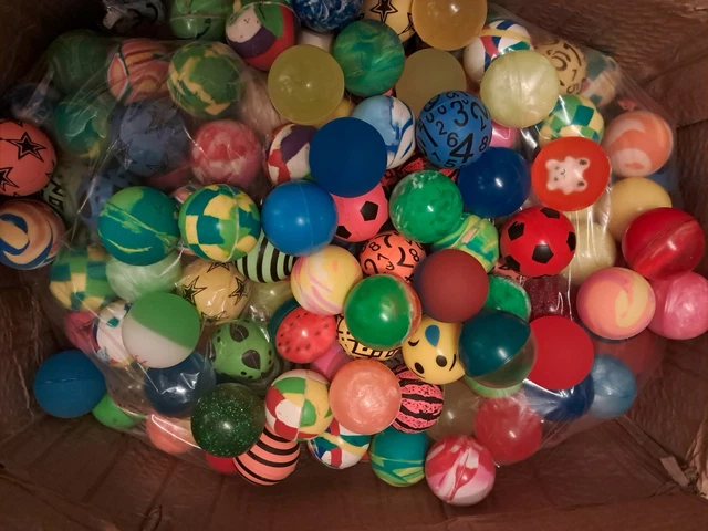2x 10x 100x Flumms Flumm Sprngball Hüpfball Bouncng Ball Tombola