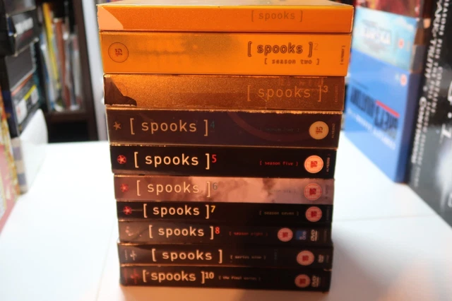 Spooks シーズン1−10 DVD SPOOKS COMPLETE SERIES 1-10 DVD Individual Boxsets Region 2 UK PAL