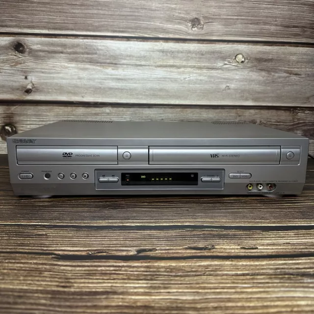 SONY DVD / VCR VHS HI-FI Stereo Combo SLV-D300P TESTED AND WORKS NO ...