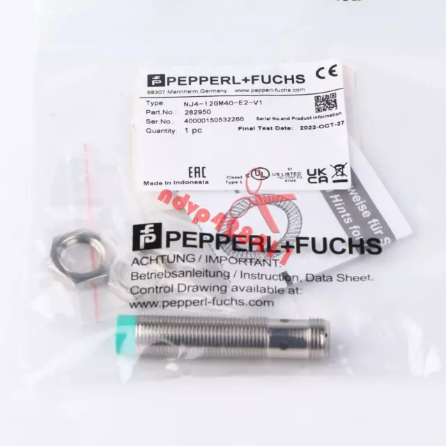 1PC New for Pepperl+Fuchs NJ4-12GM40-E2-V1 Proximity switch sensor