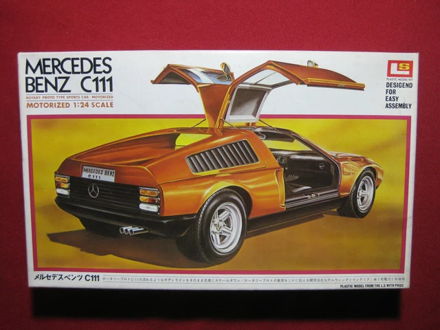 MERCEDES C111 ROLLET France plastique EUR 70,00 - FR