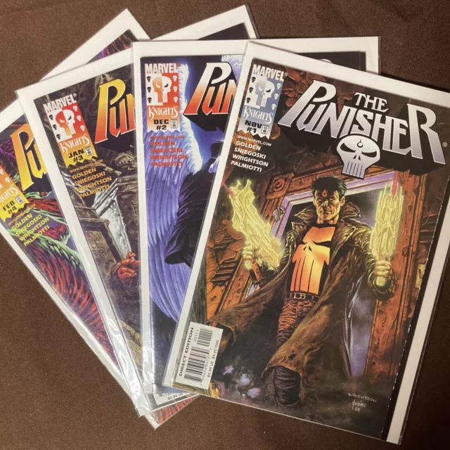 Marvel Knights: The Punisher #1-4 1998, Bernie Wrightson