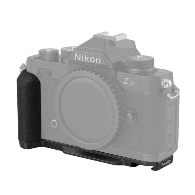 SmallRig Camera L Bracket Quick Release L-Shape Grip for Nikon Z fc (Black) 4263