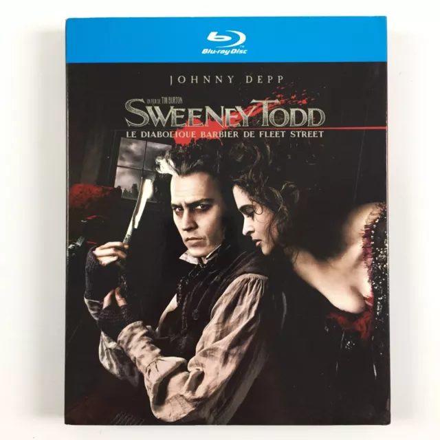 Blu Ray Sweeney Todd / Tim Burton / Avec Fourreau