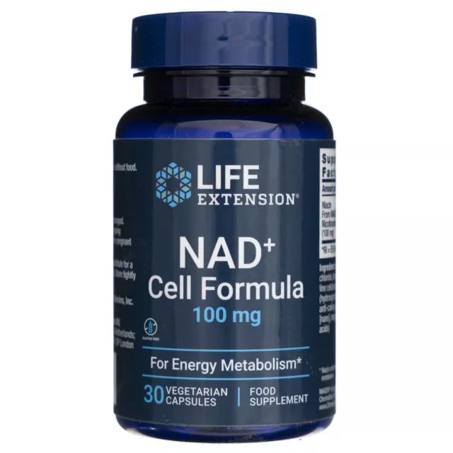 Life Extension NAD+ Cell Formula 100 mg EU - 30 Kapseln