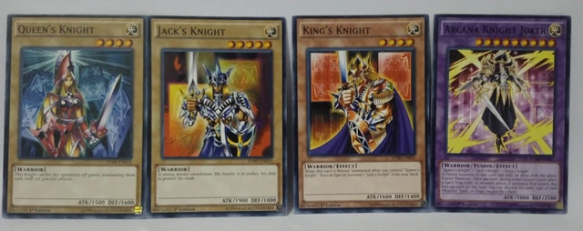 YuGiOh! Jack's+Queen's+King's Knight+Arcana Knight Joker 1st Edition SDMY Common