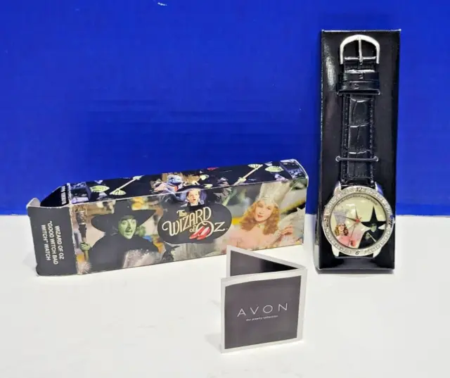 Avon Wizard of Oz Good Witch Bad Witch Watch New In Box