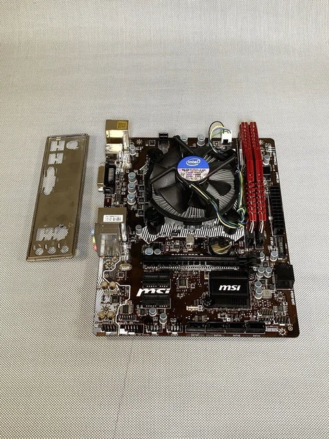 MSI B150M PRO-D LGA 1151 mATX Motherboard Combo I/O i5-6400