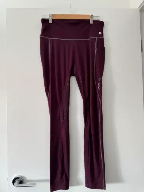 HV Polo Riding Tights Dark Berry Size 40 (Medium-Large) BNWOT