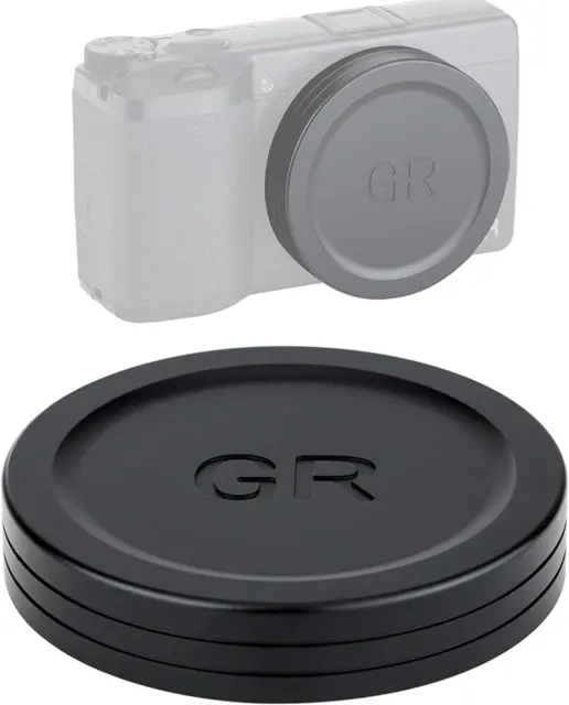 LC-GR3 Metal Lens Cap for Ricoh GR III GR Iiix and GR II Camera, Ricoh GR III Le