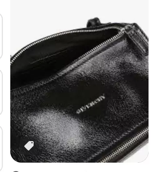 GIVENCHY  Pandora bag Medium Crossbody - Black Patent Leather