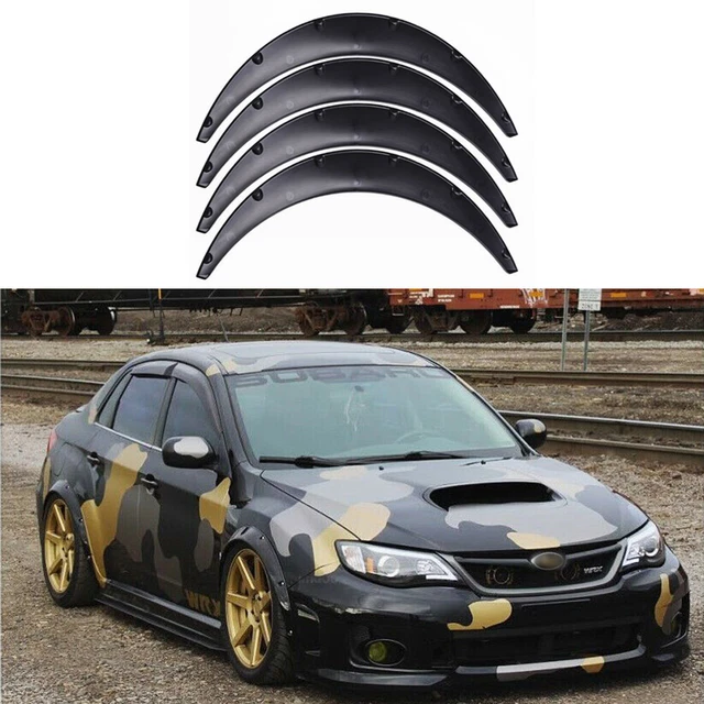 3.5& FENDER FLARES Extra Wide Body Kit Wheel Arches For Subaru Impreza