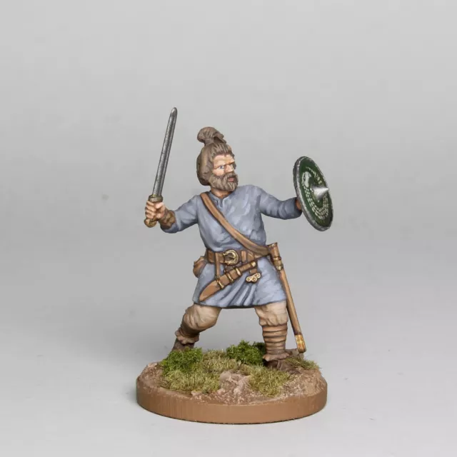 Painted 28mm Victrix Early Saxon Warrior Saga Dark Ages