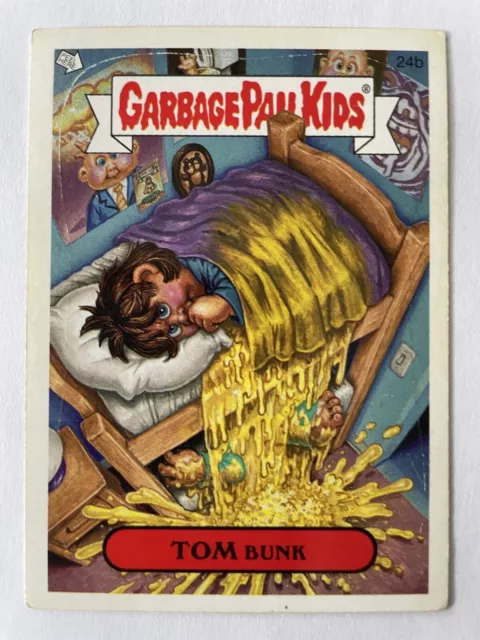 Carte Garbage Pail Kids TOPPS Les Crados GPK 2007 TOM BUNK 24b