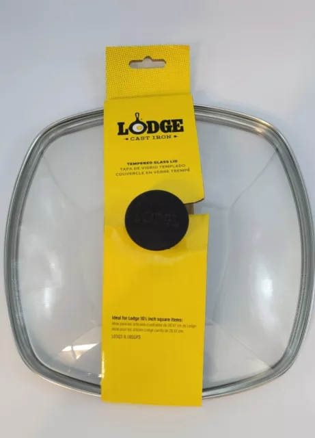 Lodge Manufacturing Company GL15 Tempered Glass Lid, 15, Clear
