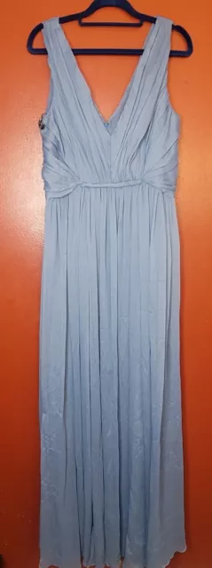 Dress by Vera Wang Size 8 Sky Blue Long