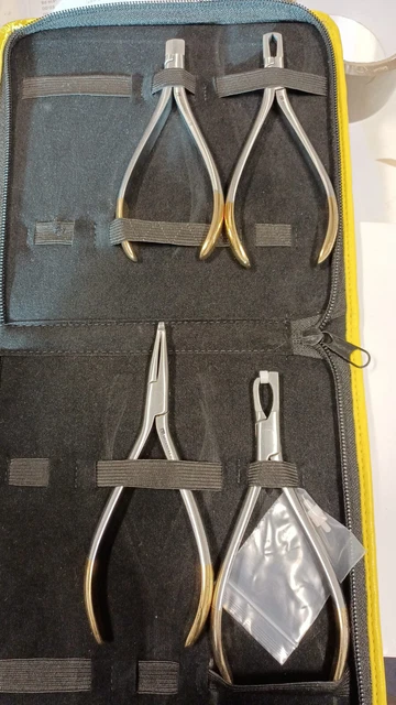Ortho Pince Ensemble Assortiment 4 Pince How Utilitaire Bande Enlevant