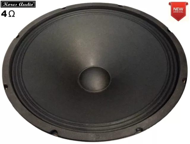 MR-124 Altoparlante Woofer Mid-Bass 30/31 Cm 12" Pollici 4 Ohm 300W Max