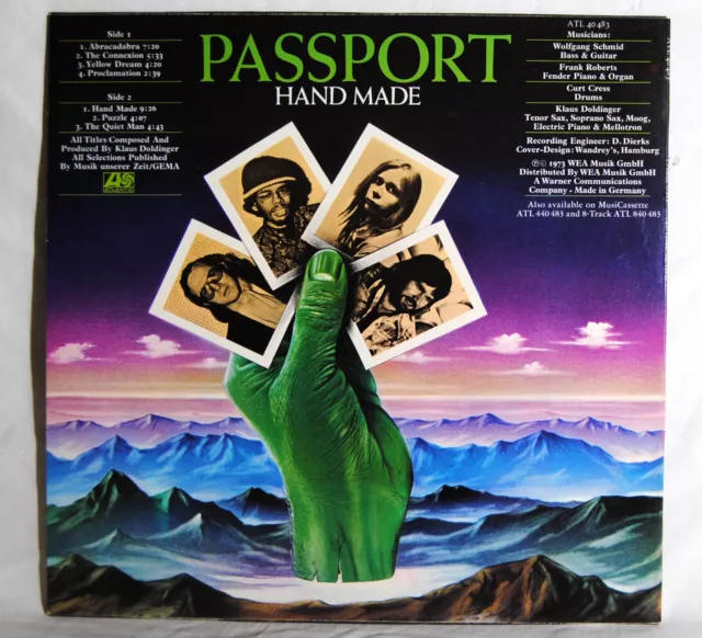 Passport – Hand Made - LP 2