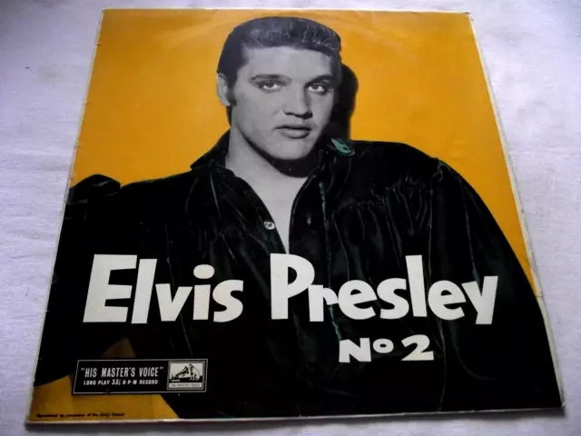 ELVIS PRESLEY ~ No. 2 ** 1957 UK 1st HMV LP CLP. 1105