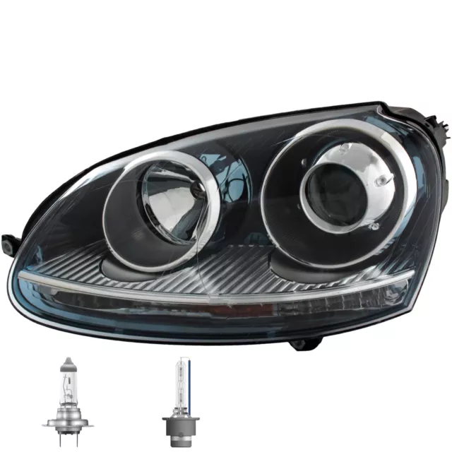 Xenon Headlight Left for VW Golf 5 Gti 10.D2S/H7 with Motor Incl. Lamps