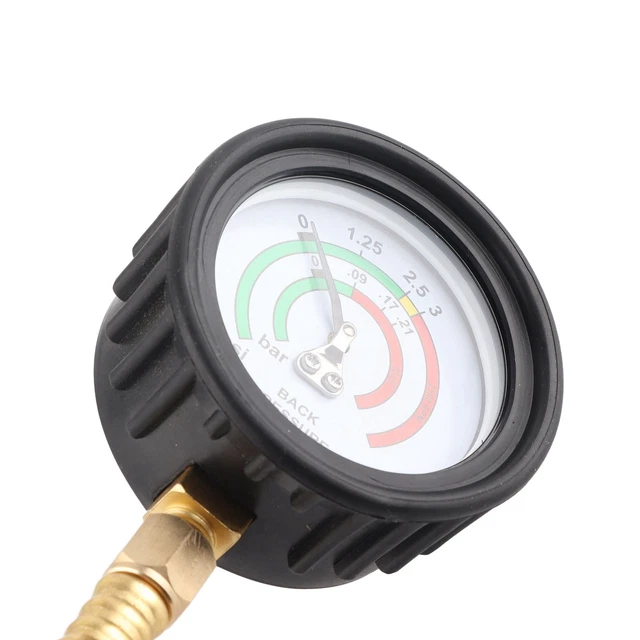 EXHAUST BACK PRESSURE Tester Bar Markings Catalytic Converter Test Kit