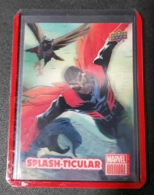 2020/21 UD Marvel Annual "SPLASH-TICULAR" 3D #S11...FALCON & WINTER SOLDIER